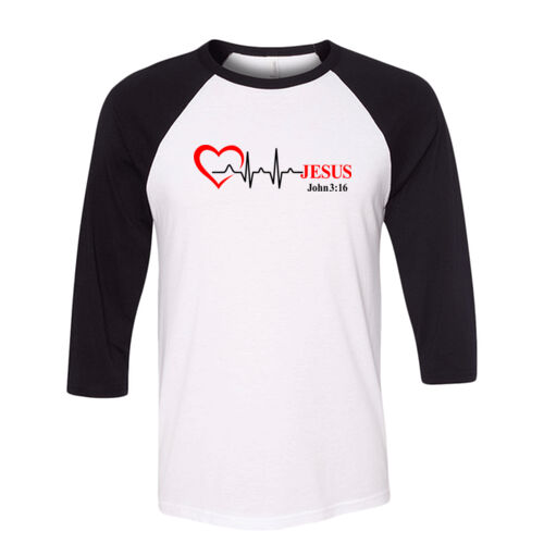 Heartbeat Baseball Tee Thumbnail