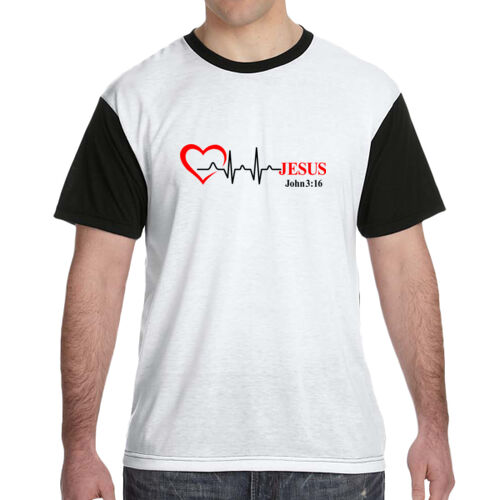 Mens-Heartbeat Blackout Tee Thumbnail