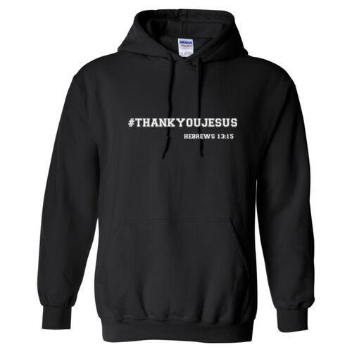 Mens-# Thank You Jesus Hoodie Sweatshirt Thumbnail