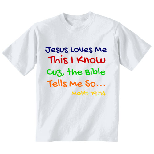 Toddler-Ultimate Tee Jesus Loves Me  Thumbnail