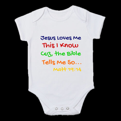Youth-Baby Onesie-Jesus Loves Me Thumbnail
