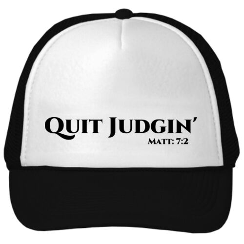 Trucker Cap - Quit Judgin' Thumbnail