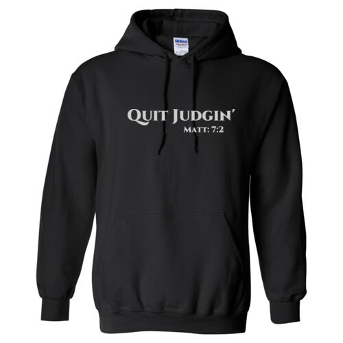 Men's Hoodie - Quit Judgin' Thumbnail
