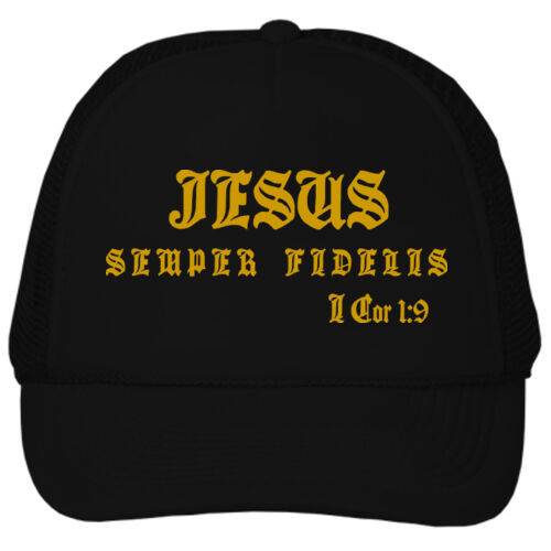 Trucker Cap All Black - Semper Fidelis Thumbnail
