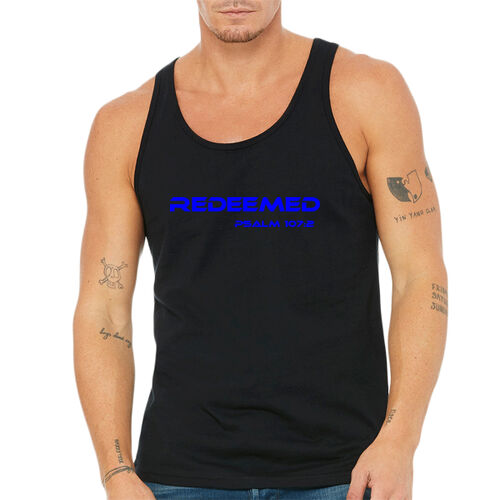 Mens Tank - Black Redeemed Thumbnail